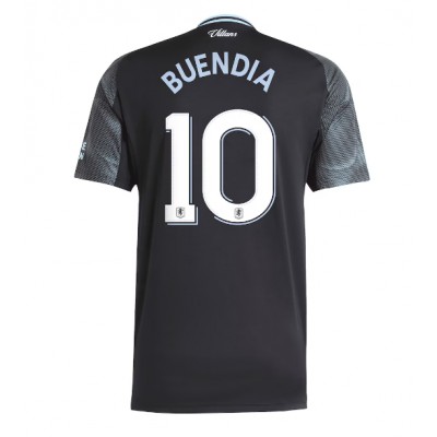 Fotballdrakt Herre Aston Villa Emiliano Buendia #10 Bortedrakt 2025-26 Kortermet Fotballdrakt Herre Aston Villa Emiliano Buendia #10 Bortedrakt 2025-26 Kortermet